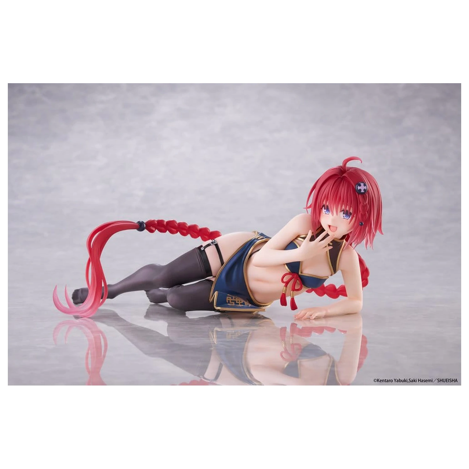 To Love-Ru Darkness Desktop Cute PVC figurka Mea Kurosaki (Chinese Dress Ver.) 13 cm fotografii produktu