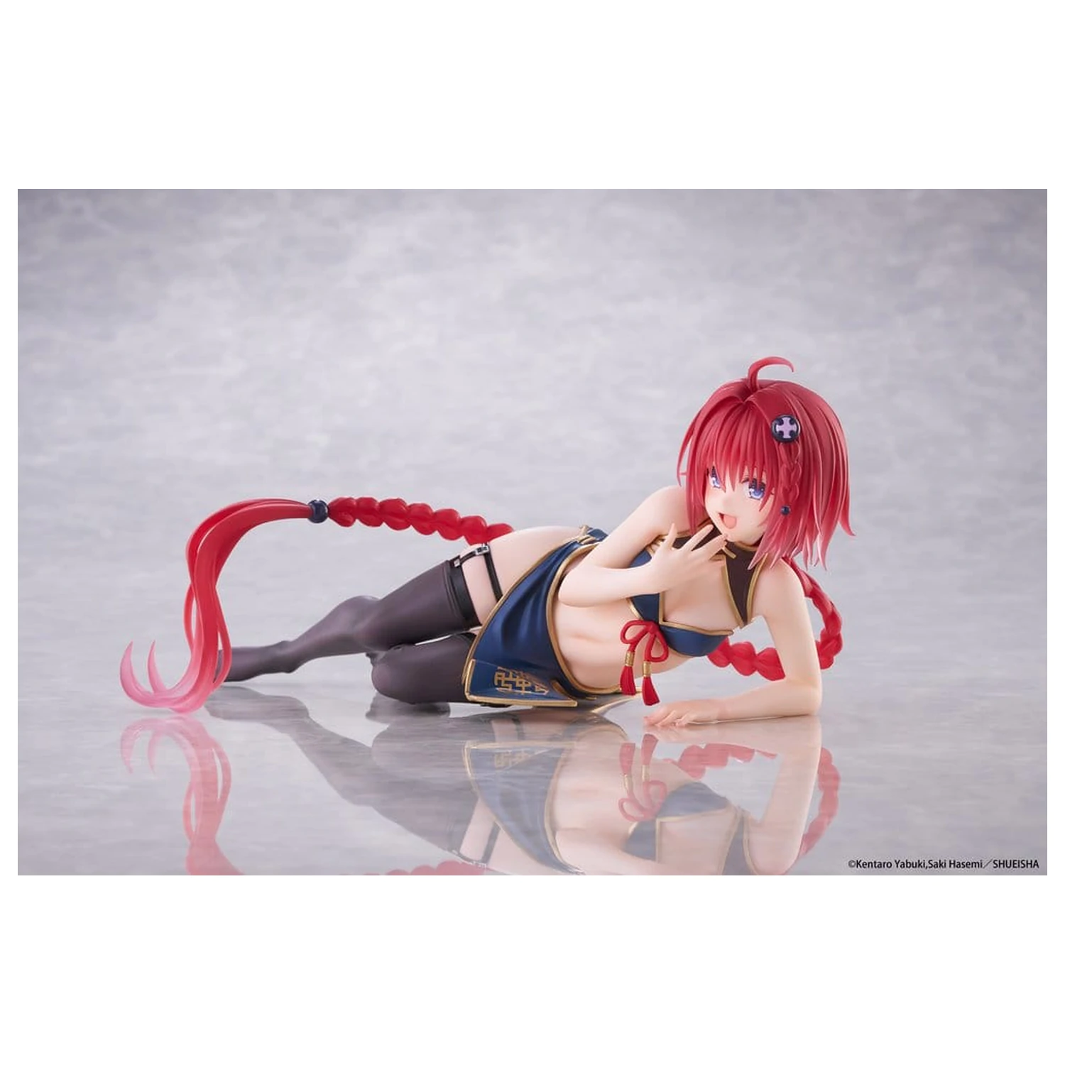 To Love-Ru Darkness Desktop Cute PVC figurka Mea Kurosaki (Chinese Dress Ver.) 13 cm fotografii produktu