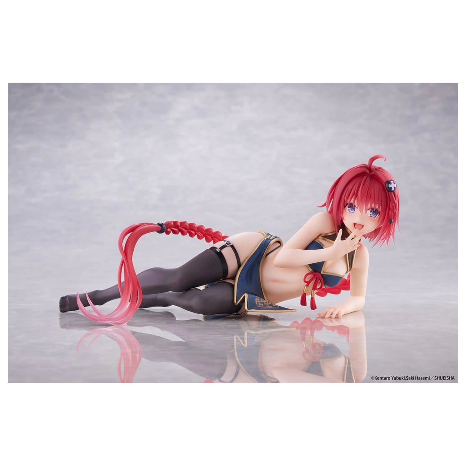 To Love-Ru Darkness Desktop Cute PVC figurka Mea Kurosaki (Chinese Dress Ver.) 13 cm fotografii produktu