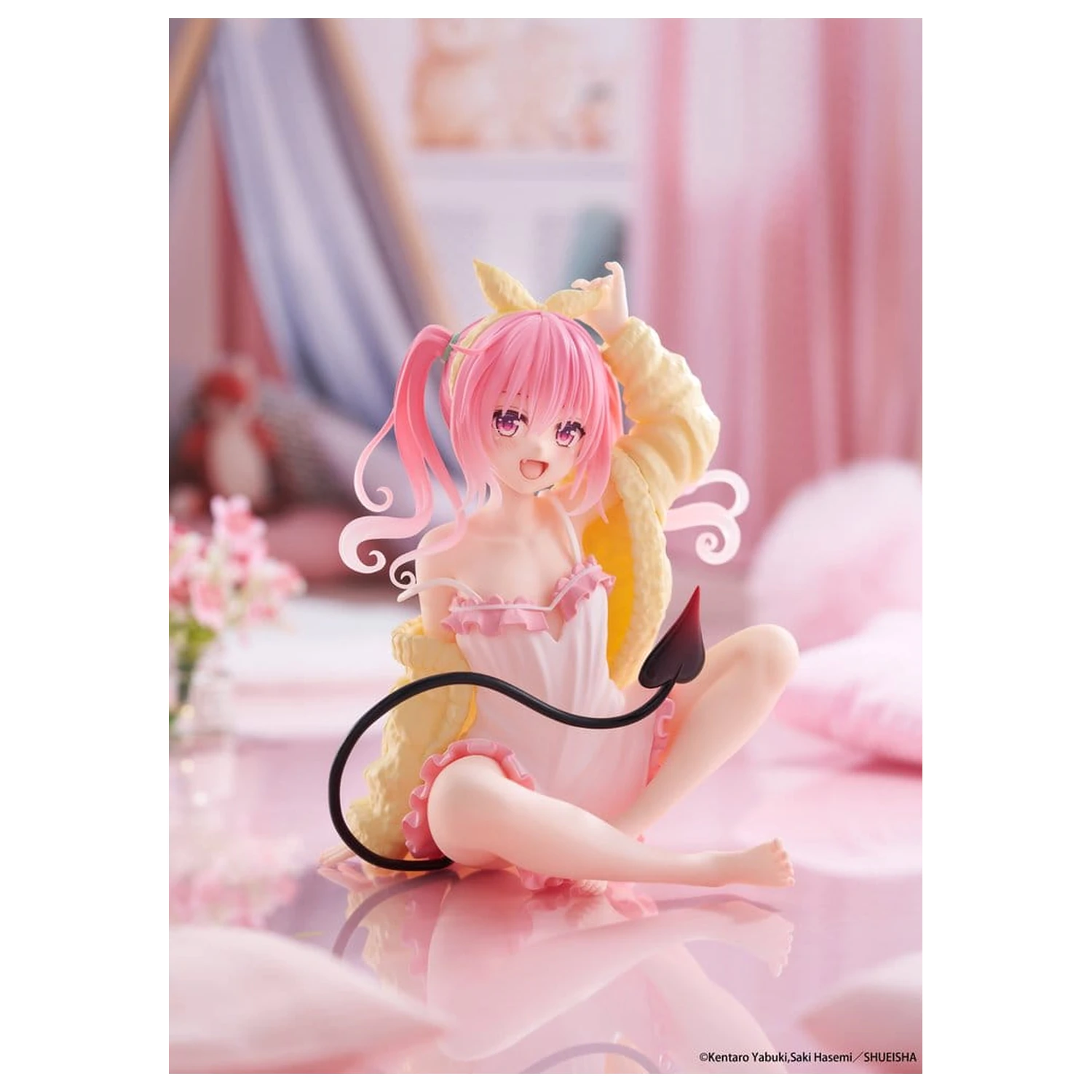 To Love-Ru Darkness Desktop Cute PVC socha Nana Room wear Ver. 13 cm fotografii produktu