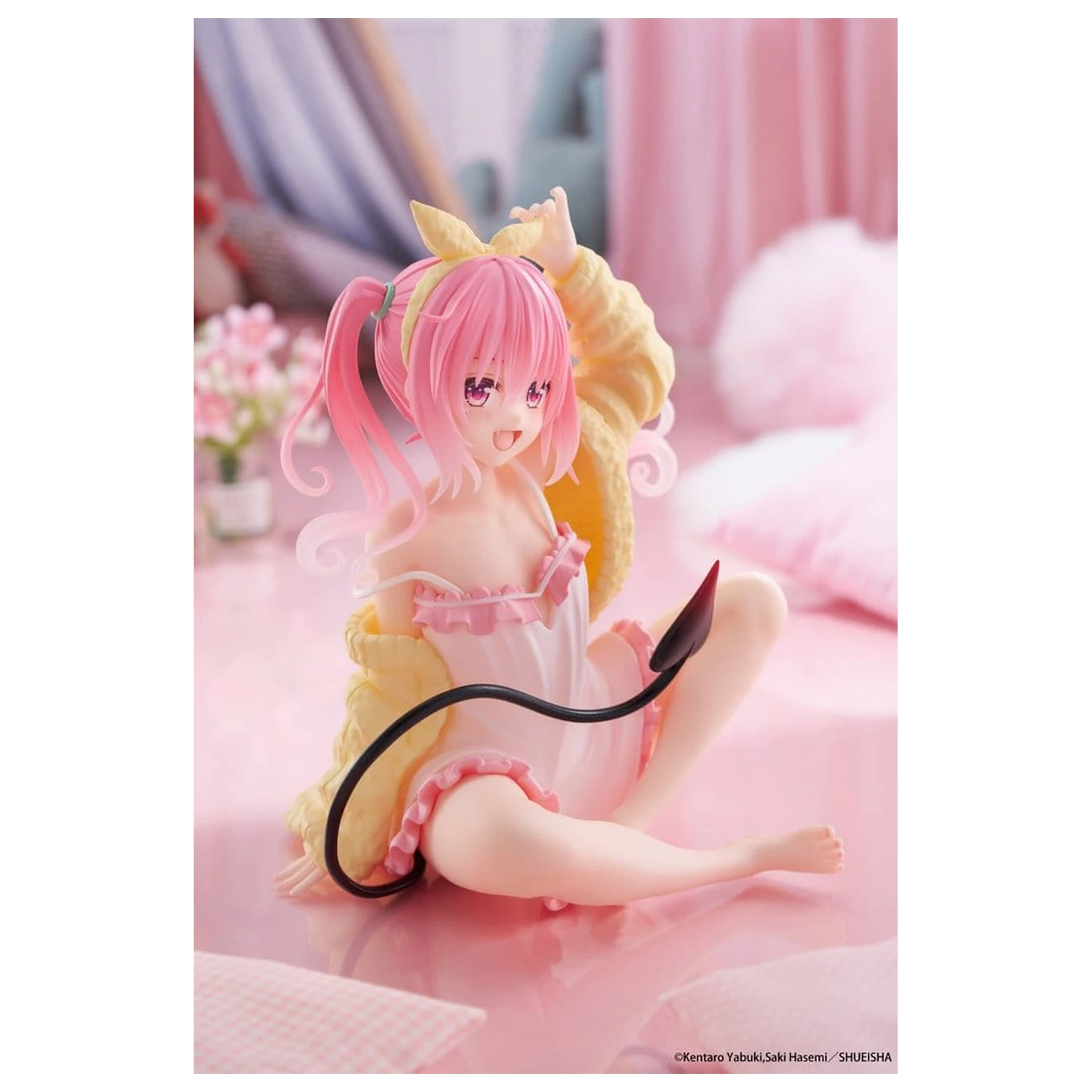To Love-Ru Darkness Desktop Cute PVC socha Nana Room wear Ver. 13 cm fotografii produktu