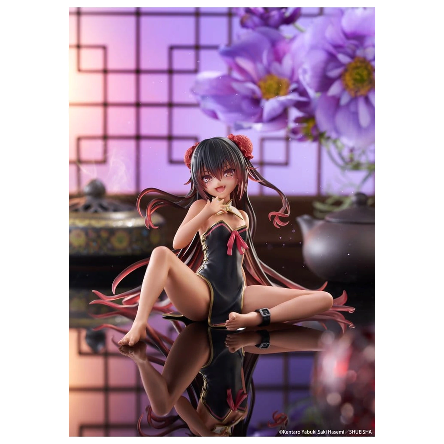 To Love-Ru Darkness Desktop Cute PVC figurka Nemesis (Chinese Dress Ver.) 13 cm fotografii produktu
