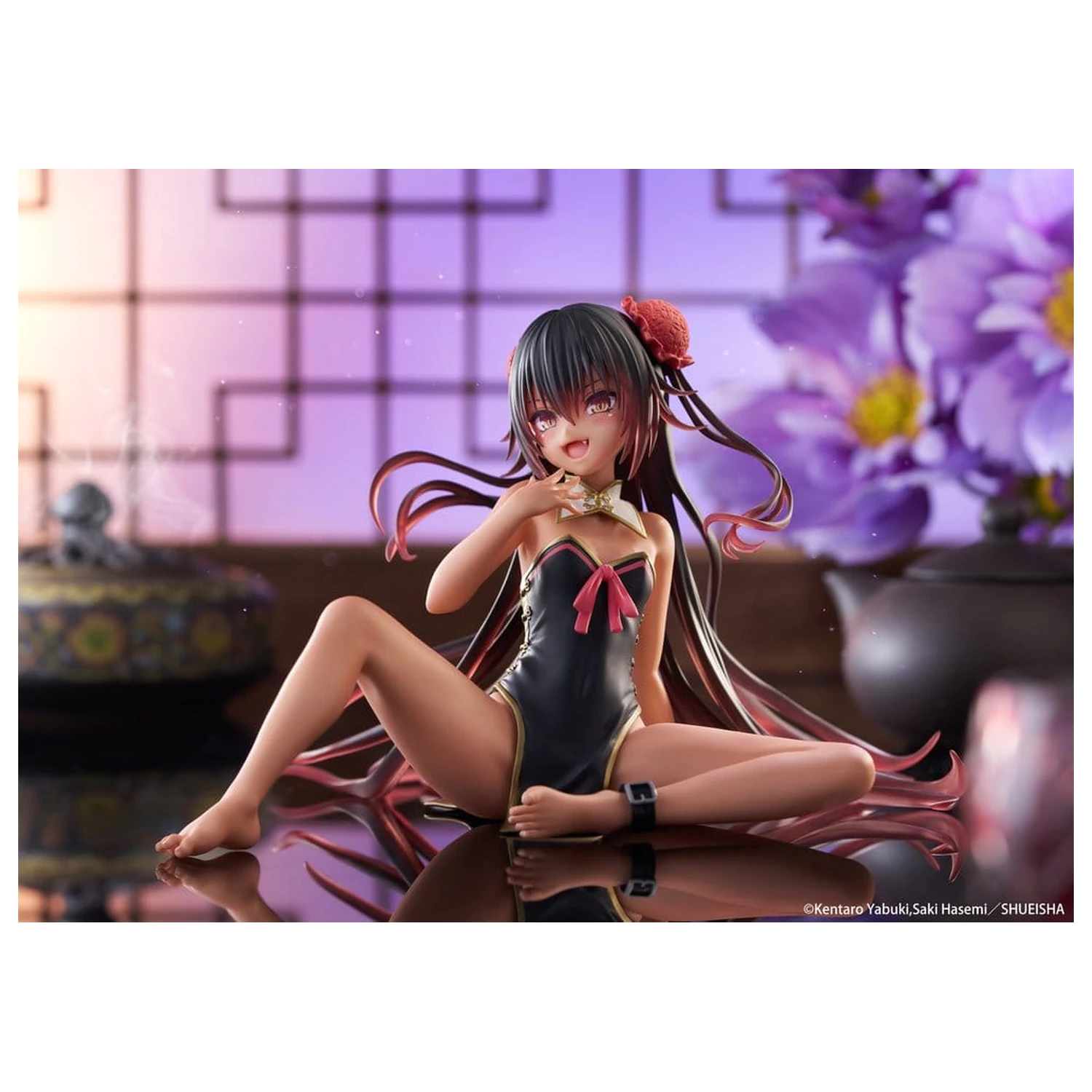 To Love-Ru Darkness Desktop Cute PVC figurka Nemesis (Chinese Dress Ver.) 13 cm fotografii produktu