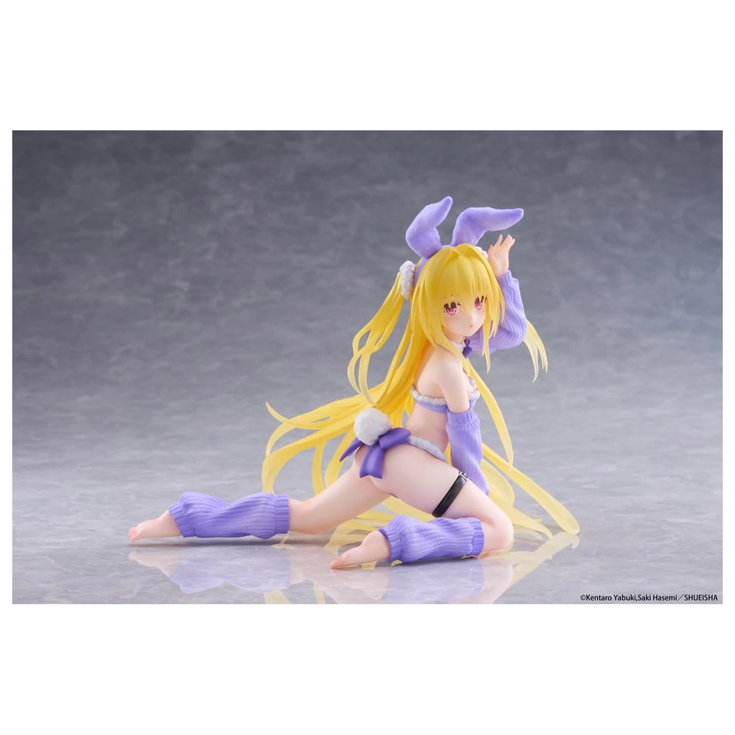 To Love-Ru Darkness MOFLOCK PVC Figurka Golden Darkness (Fluffy Bunny Ver.) 13 cm fotografii produktu