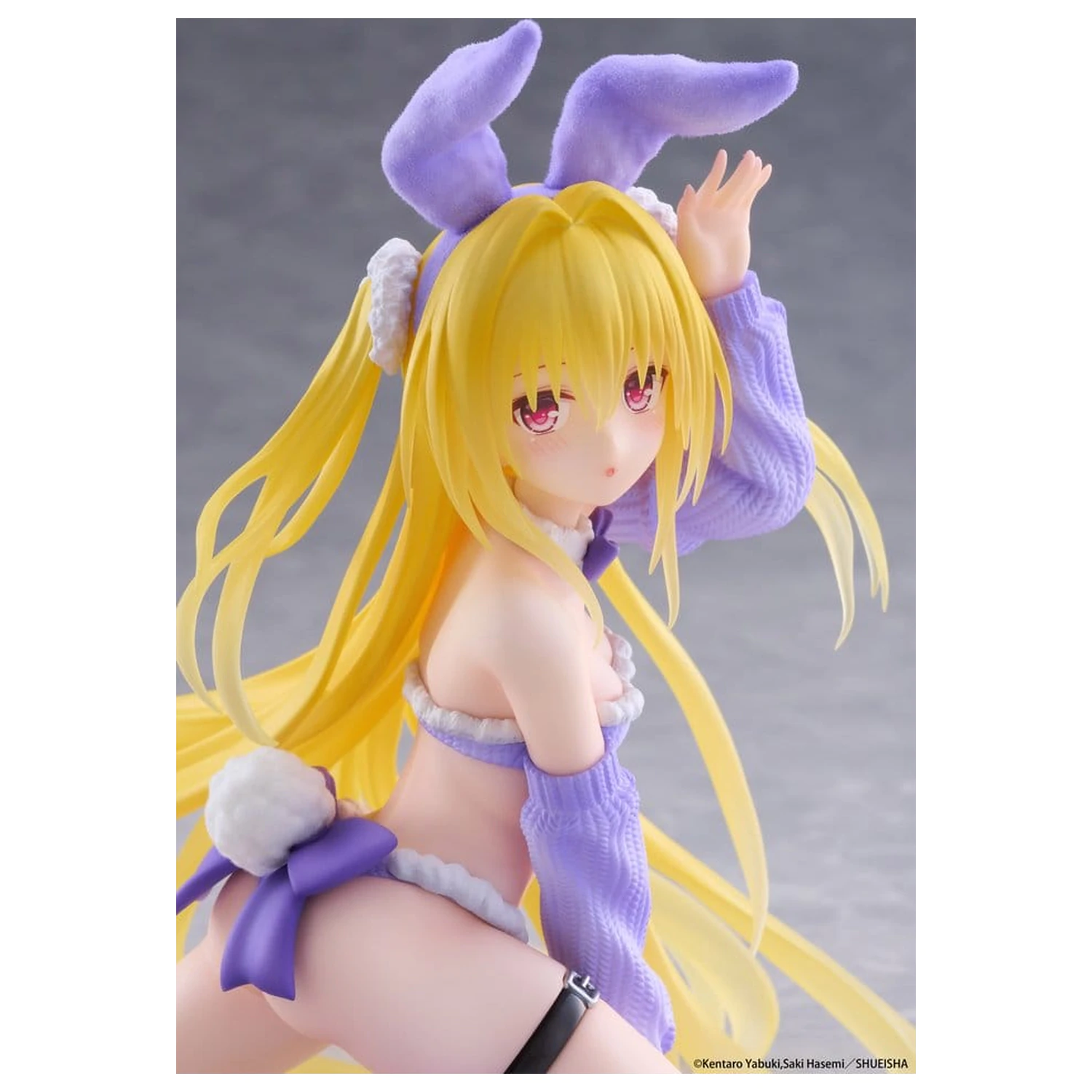 To Love-Ru Darkness MOFLOCK PVC Figurka Golden Darkness (Fluffy Bunny Ver.) 13 cm fotografii produktu