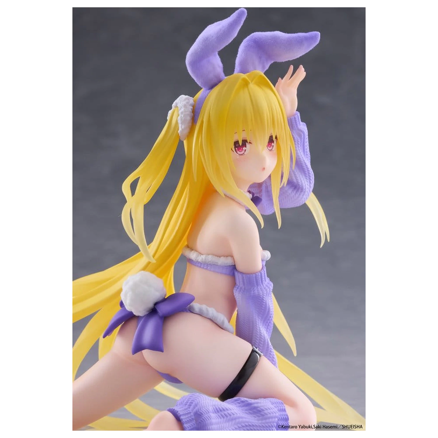 To Love-Ru Darkness MOFLOCK PVC Figurka Golden Darkness (Fluffy Bunny Ver.) 13 cm fotografii produktu