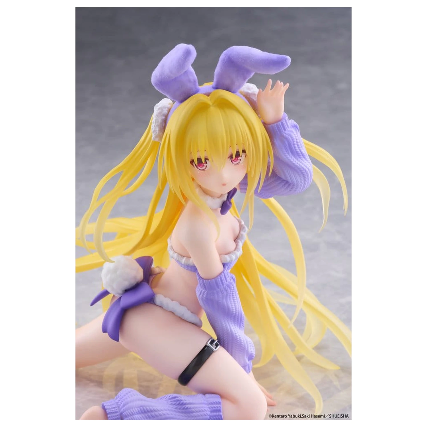 To Love-Ru Darkness MOFLOCK PVC Figurka Golden Darkness (Fluffy Bunny Ver.) 13 cm fotografii produktu