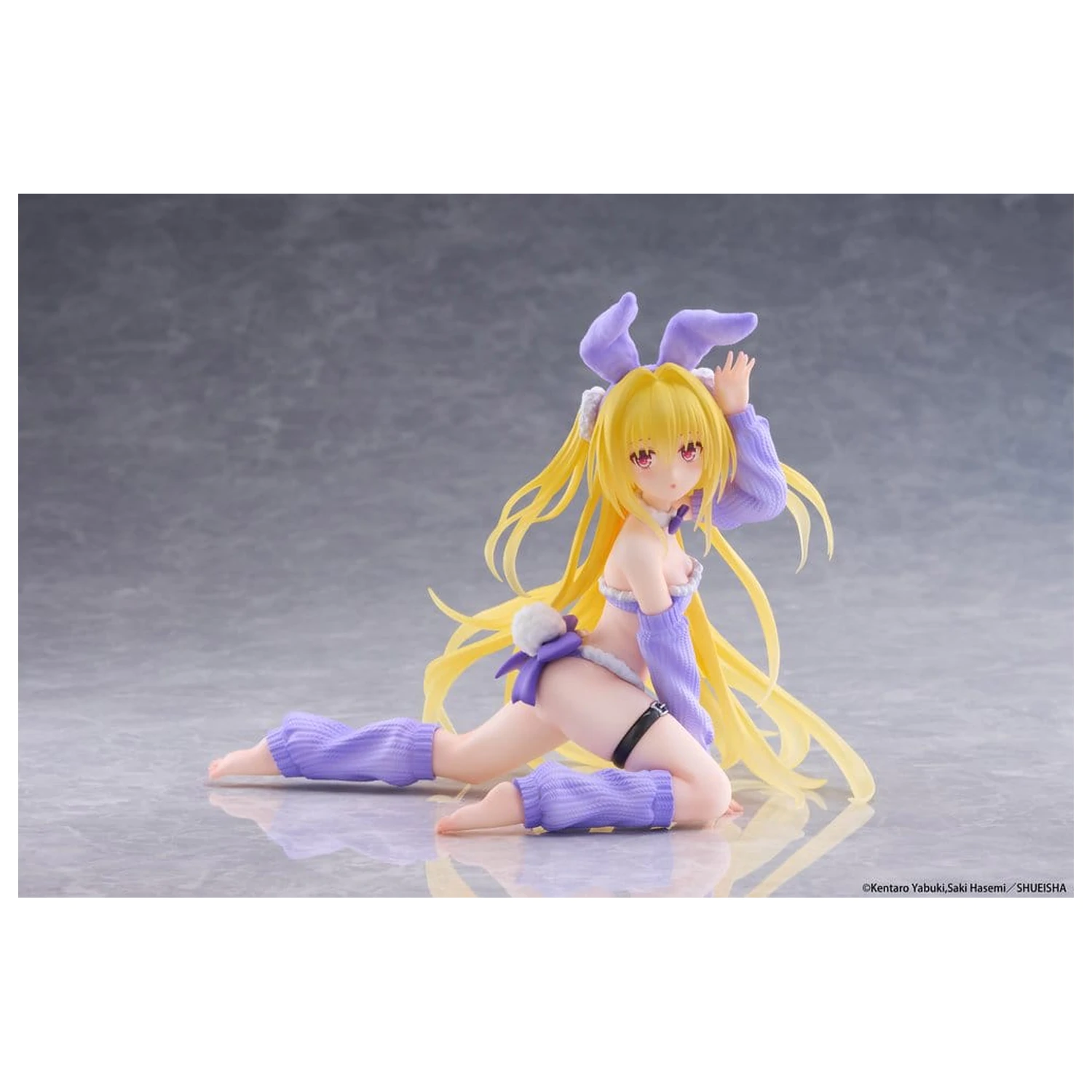 To Love-Ru Darkness MOFLOCK PVC Figurka Golden Darkness (Fluffy Bunny Ver.) 13 cm fotografii produktu