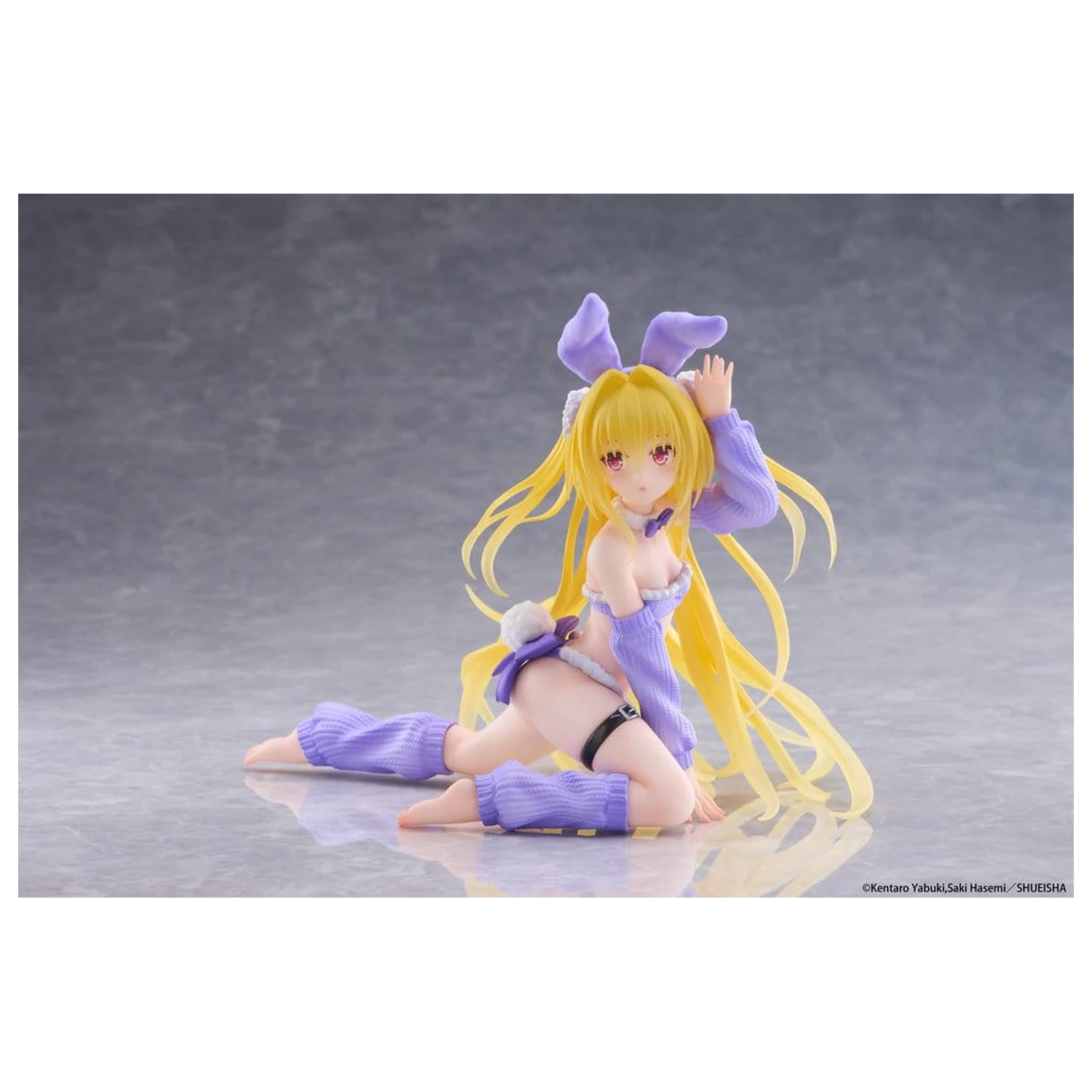 To Love-Ru Darkness MOFLOCK PVC Figurka Golden Darkness (Fluffy Bunny Ver.) 13 cm fotografii produktu