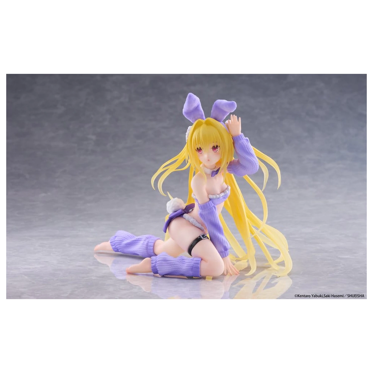 To Love-Ru Darkness MOFLOCK PVC Figurka Golden Darkness (Fluffy Bunny Ver.) 13 cm fotografii produktu