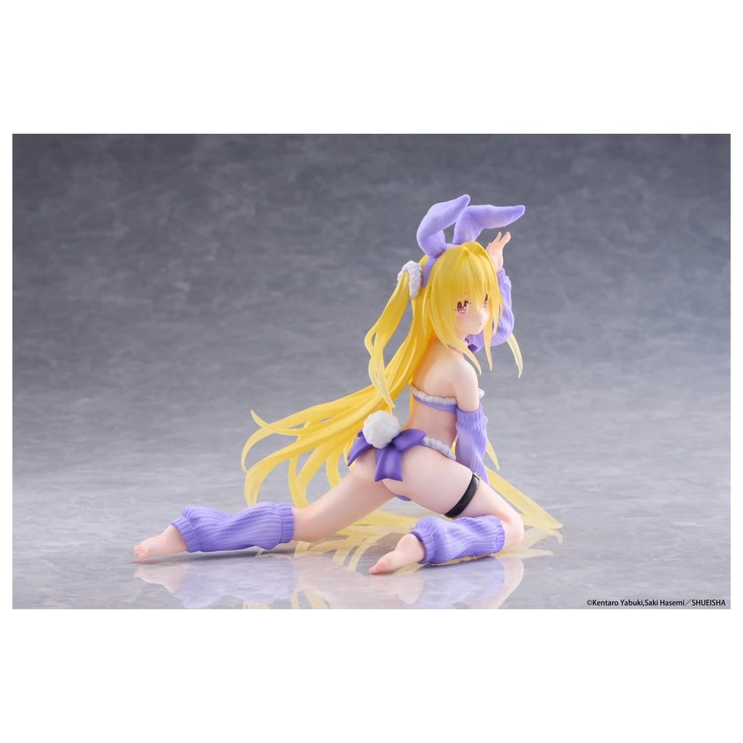 To Love-Ru Darkness MOFLOCK PVC Figurka Golden Darkness (Fluffy Bunny Ver.) 13 cm fotografii produktu