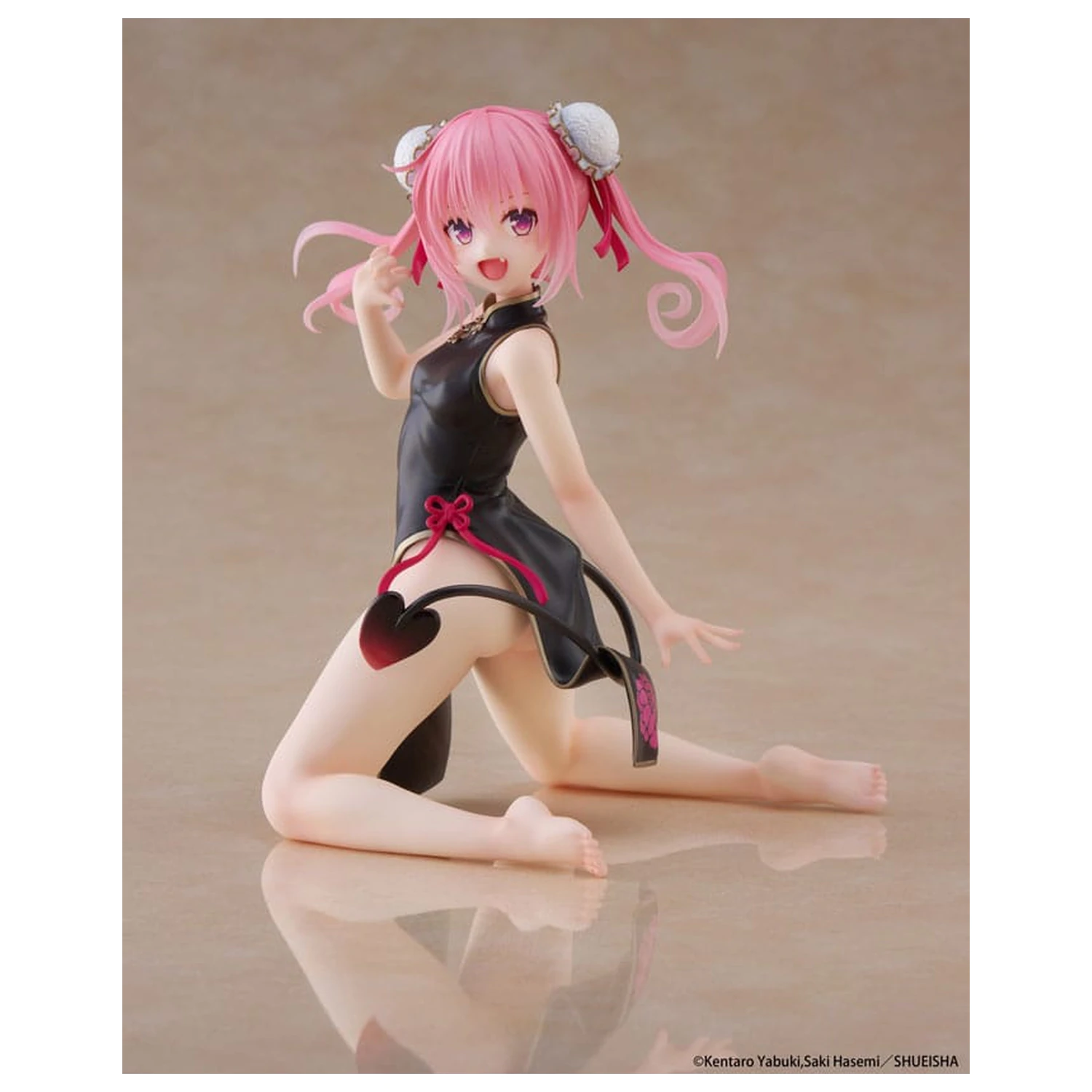 To Love-Ru PVC socha stolní roztomilá figurka Nana (China Dress Ver.) 13 cm fotografii produktu