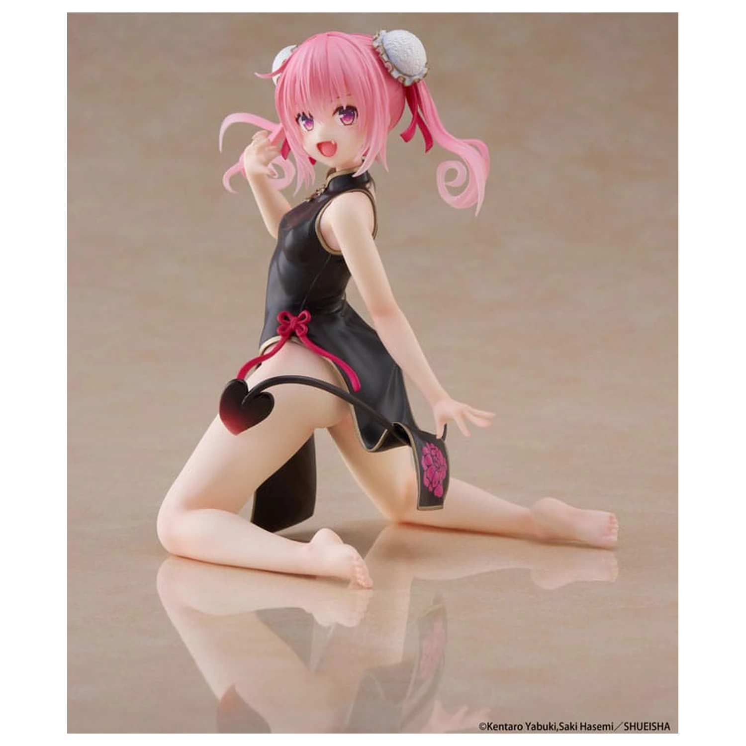 To Love-Ru PVC socha stolní roztomilá figurka Nana (China Dress Ver.) 13 cm fotografii produktu