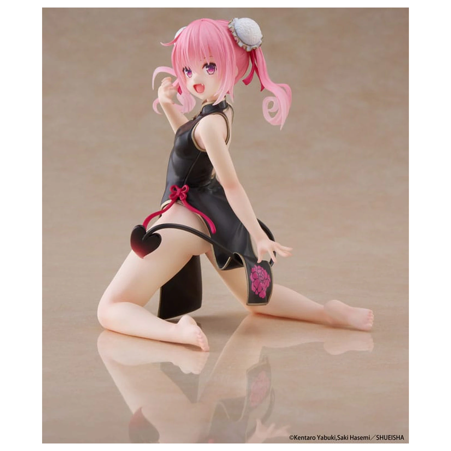 To Love-Ru PVC socha stolní roztomilá figurka Nana (China Dress Ver.) 13 cm fotografii produktu