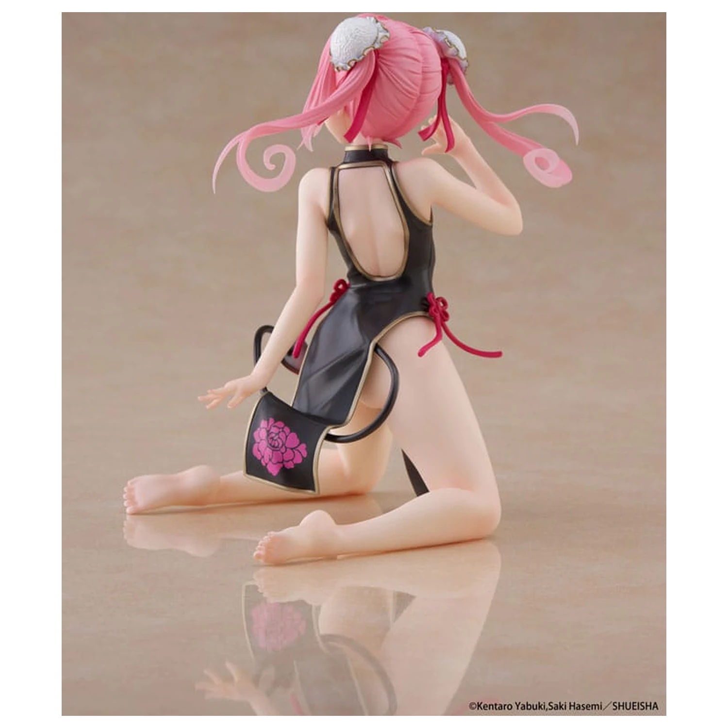 To Love-Ru PVC socha stolní roztomilá figurka Nana (China Dress Ver.) 13 cm fotografii produktu