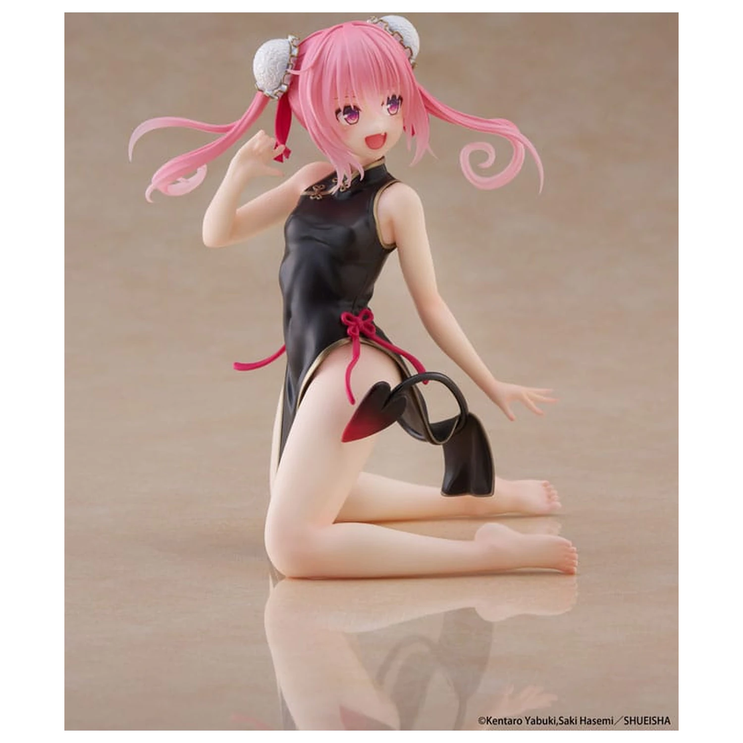 To Love-Ru PVC socha stolní roztomilá figurka Nana (China Dress Ver.) 13 cm fotografii produktu