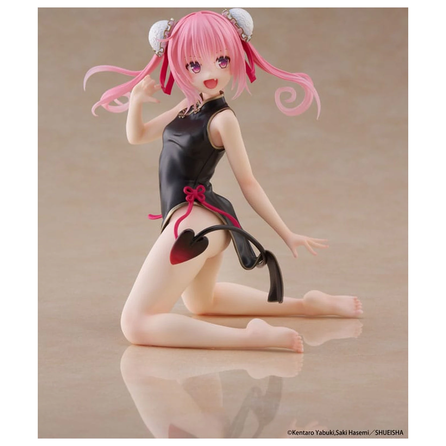 To Love-Ru PVC socha stolní roztomilá figurka Nana (China Dress Ver.) 13 cm fotografii produktu