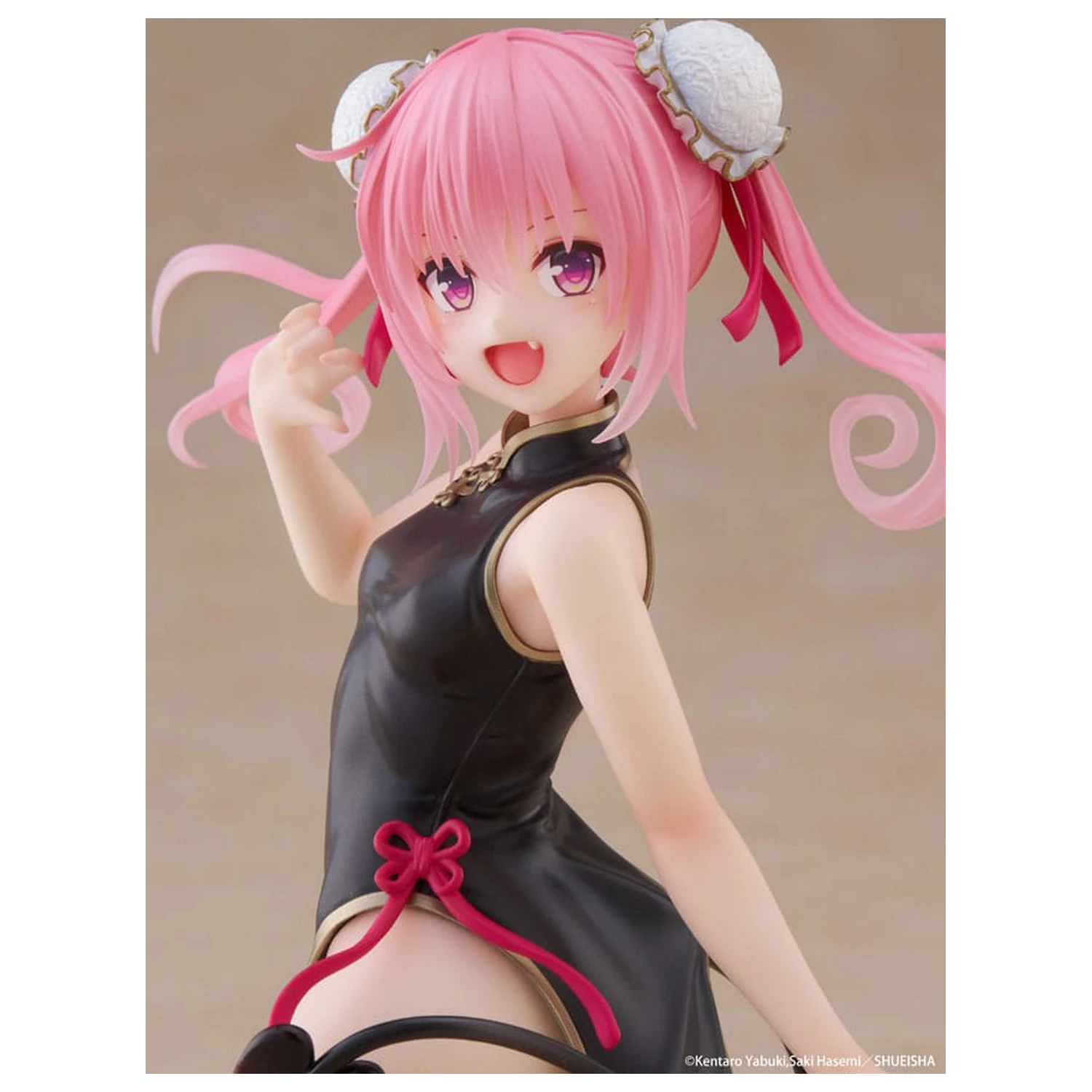 To Love-Ru PVC socha stolní roztomilá figurka Nana (China Dress Ver.) 13 cm fotografii produktu