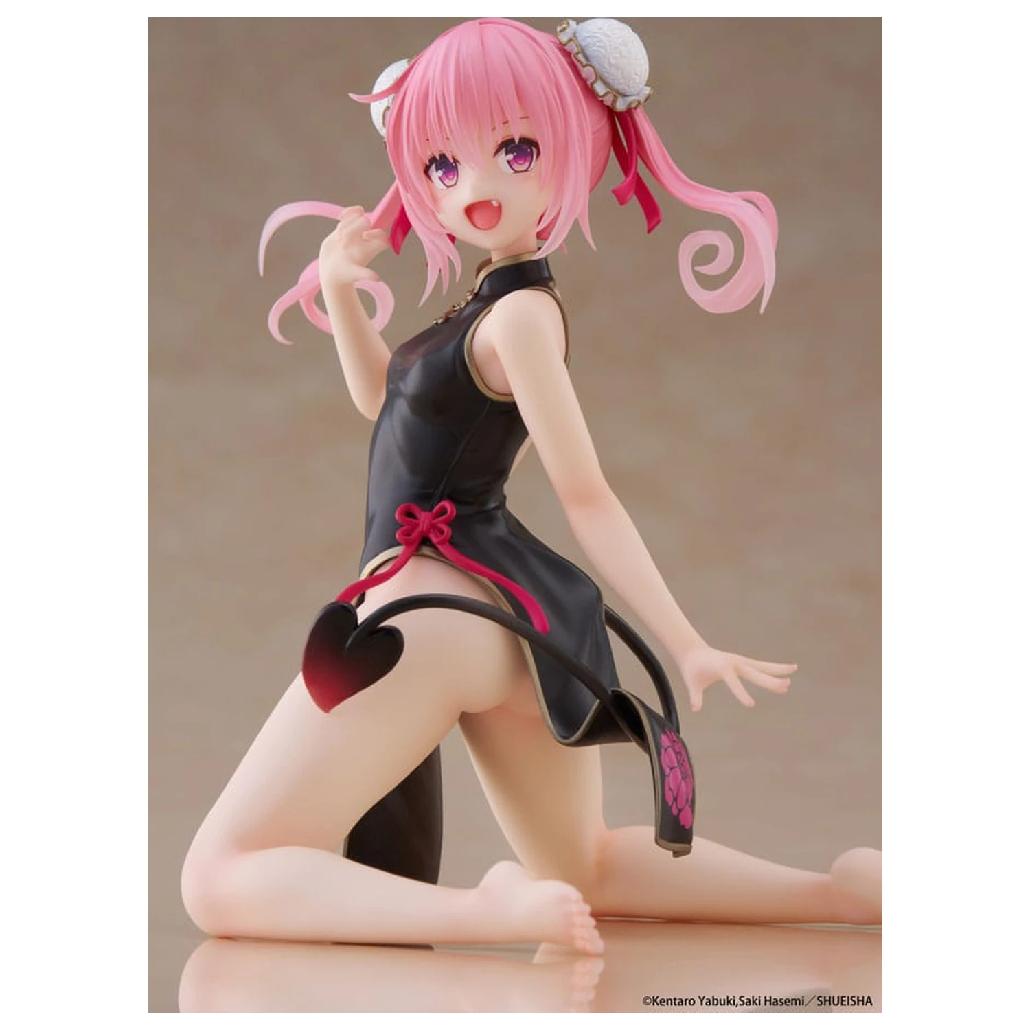 To Love-Ru PVC socha stolní roztomilá figurka Nana (China Dress Ver.) 13 cm fotografii produktu