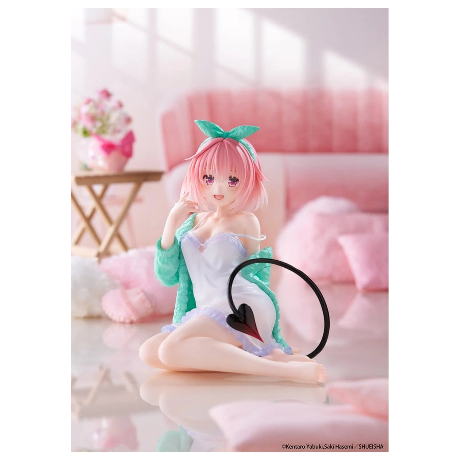 To Love-Ru Desktop Cute PVC figurka Momo (Roomwear Ver.) 13 cm fotografii produktu