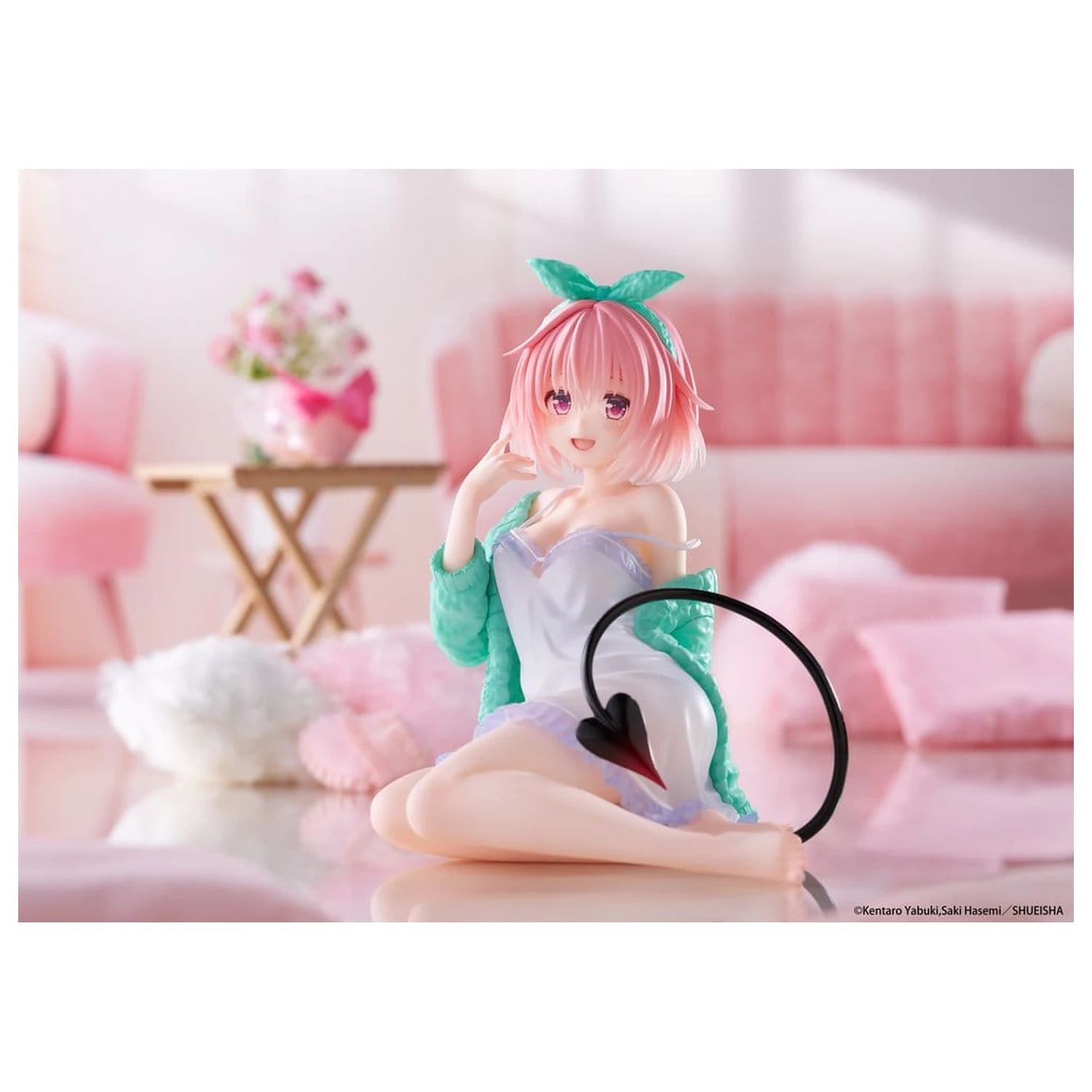 To Love-Ru Desktop Cute PVC figurka Momo (Roomwear Ver.) 13 cm fotografii produktu