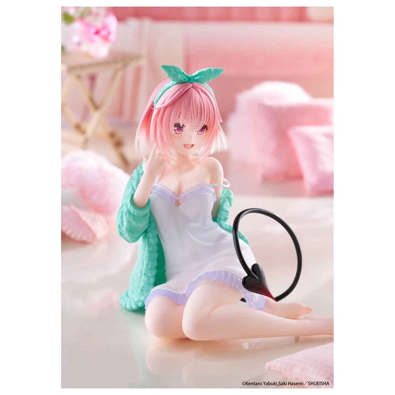 To Love-Ru Desktop Cute PVC figurka Momo (Roomwear Ver.) 13 cm fotografii produktu