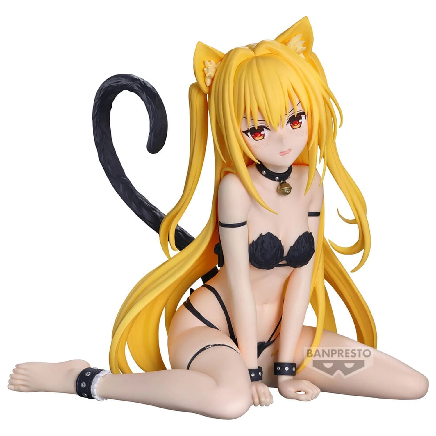 To Loveru Darkness Konjiki no Yami Sitting Nyarls Collection figurka 13 cm fotografii produktu