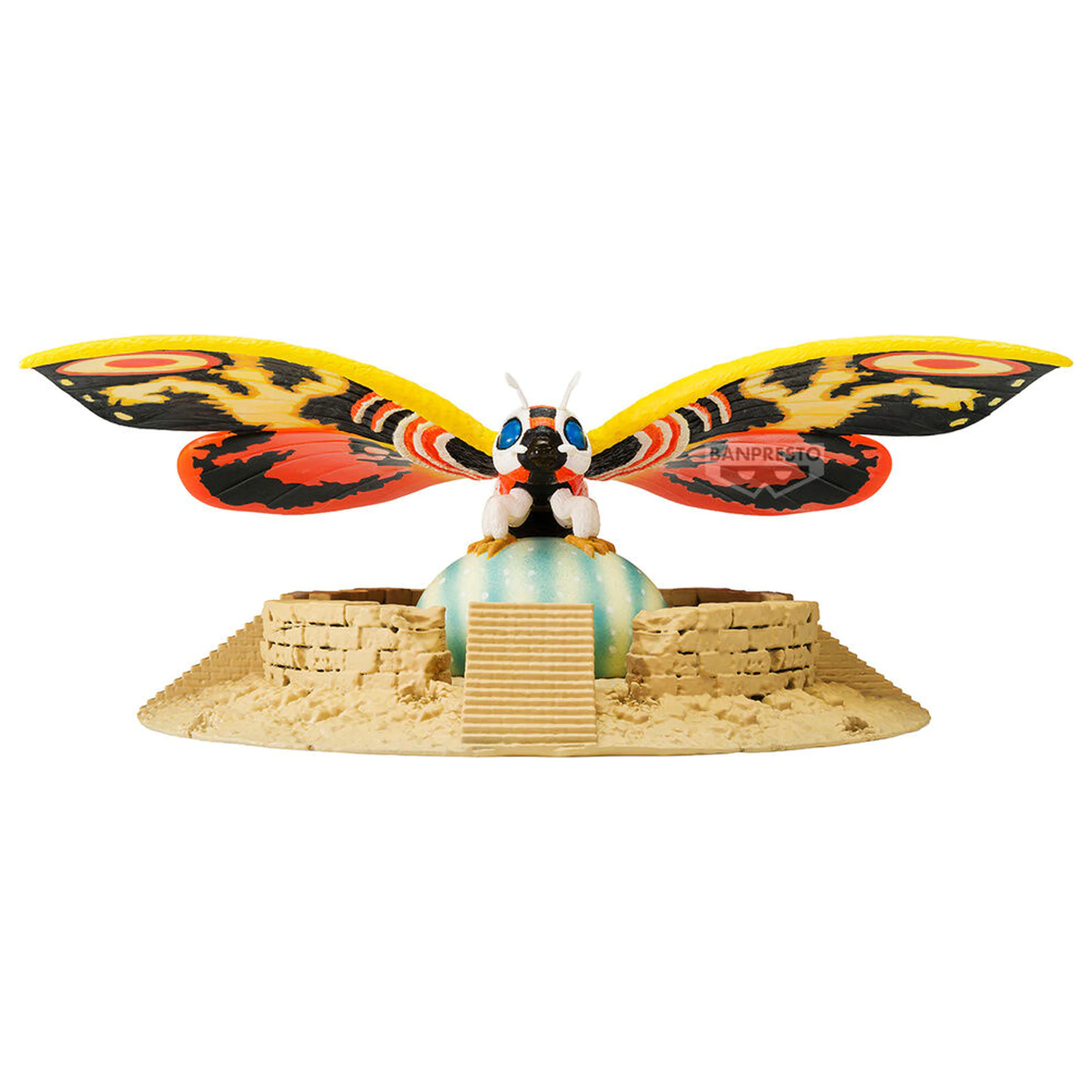 Toho Monster Series Art Vignette Mothra 1996 figurka 5 cm fotografii produktu