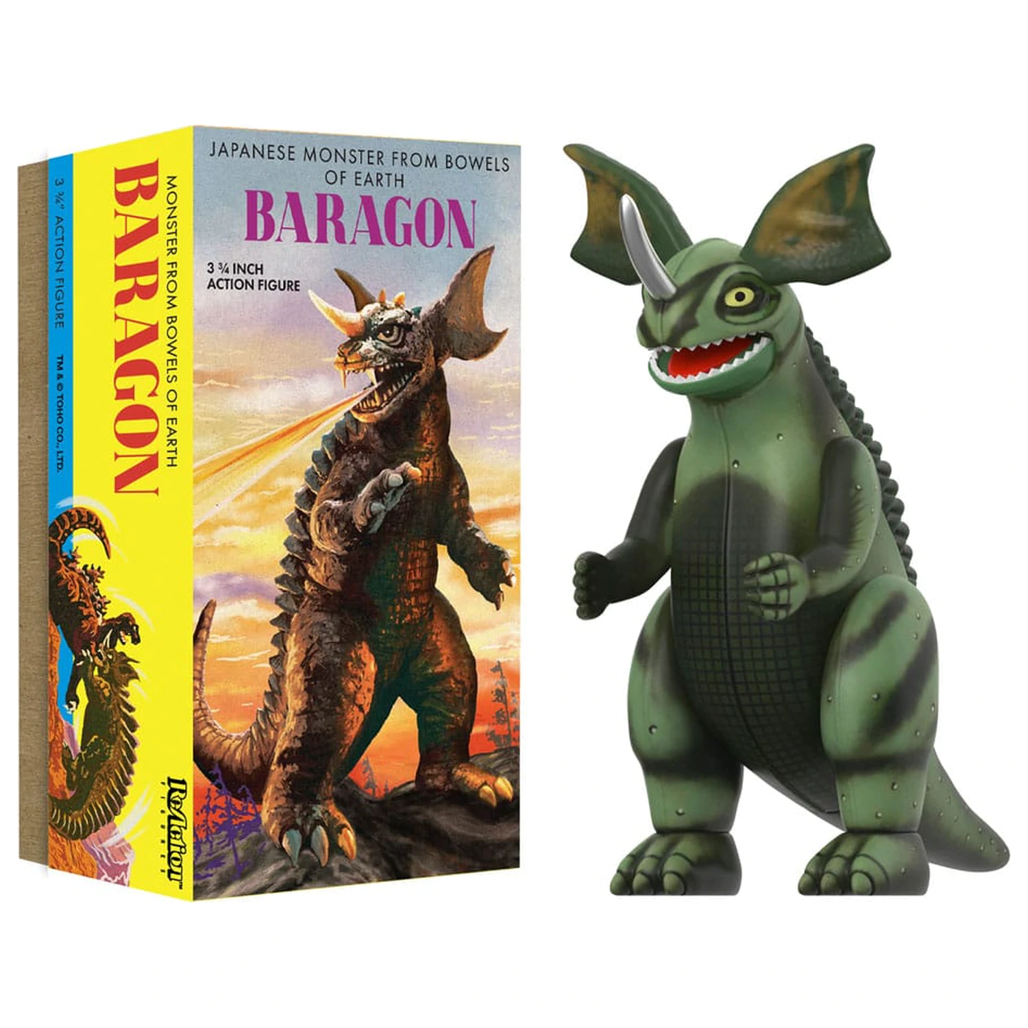 Toho ReAction akční figurka Wave 01 (Retro Plechovka) Baragon (Marusan Plechovka) 10 cm fotografii produktu