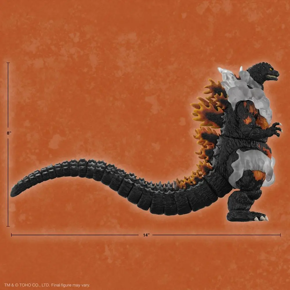 Toho Ultimates Action Figure Burning Godzilla 1995 20 cm fotografii produktu