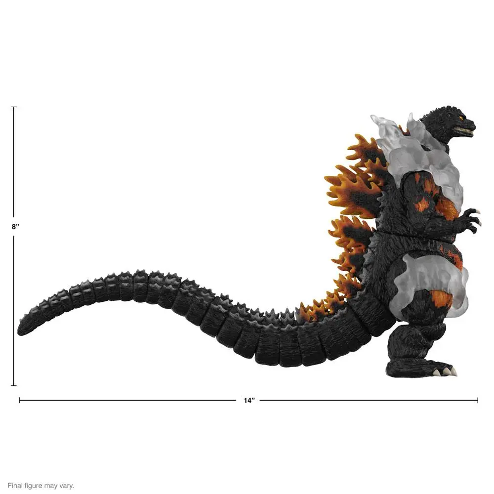 Toho Ultimates Action Figure Burning Godzilla 1995 20 cm fotografii produktu