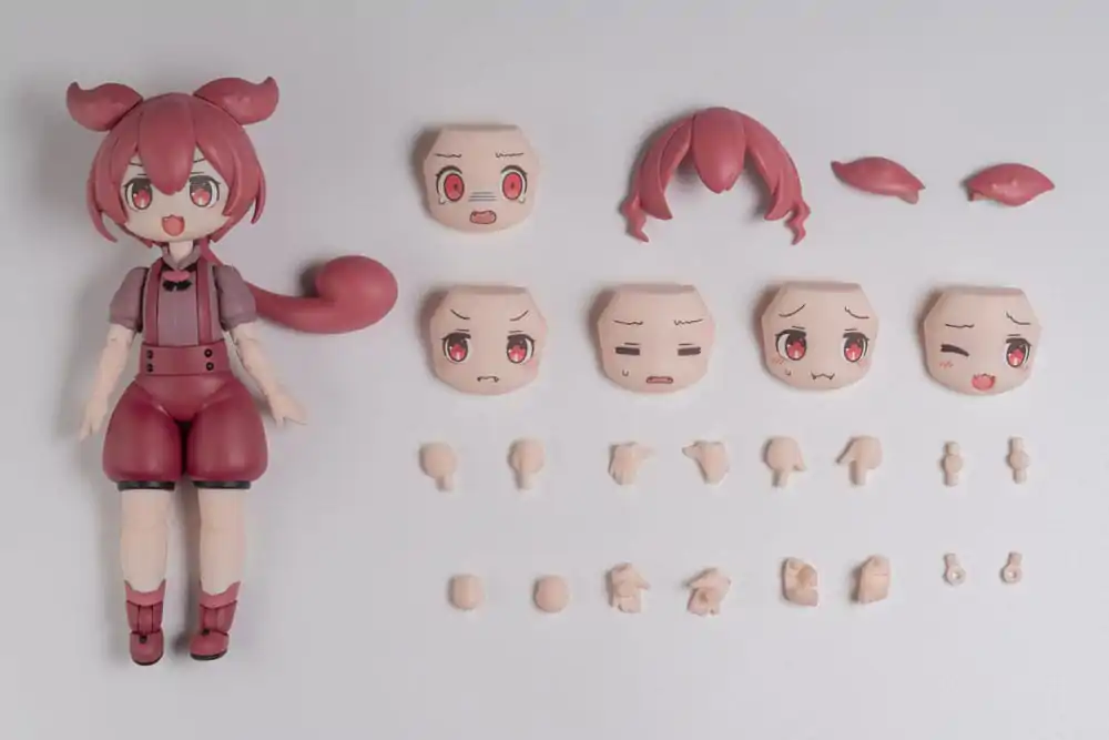 Tohoku Zunko plastová modelová stavebnice 1/12 Plafia Ankomon 10 cm fotografii produktu