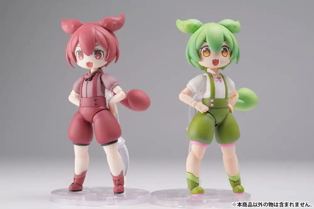 Tohoku Zunko plastová modelová stavebnice 1/12 Plafia Ankomon 10 cm fotografii produktu