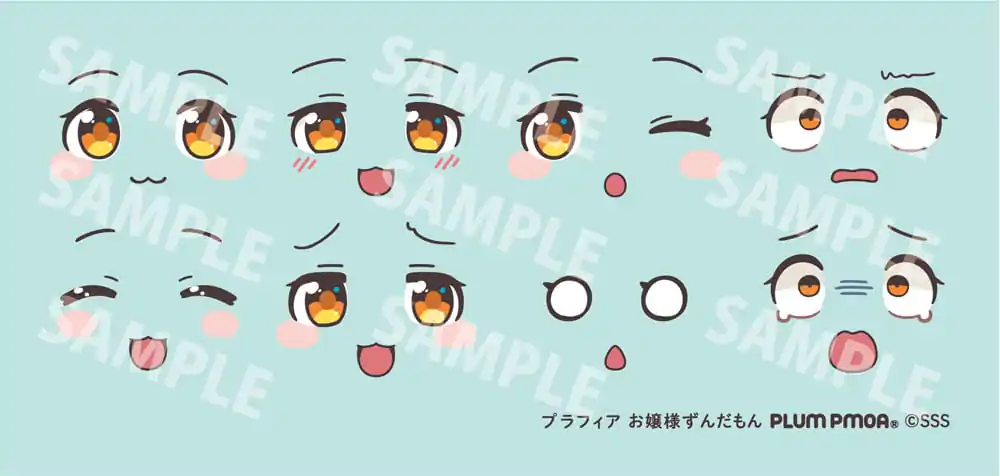 Tohoku Zunko Plastiková stavebnice 1/12 Plafia Ojosama Zundamon 10 cm fotografii produktu