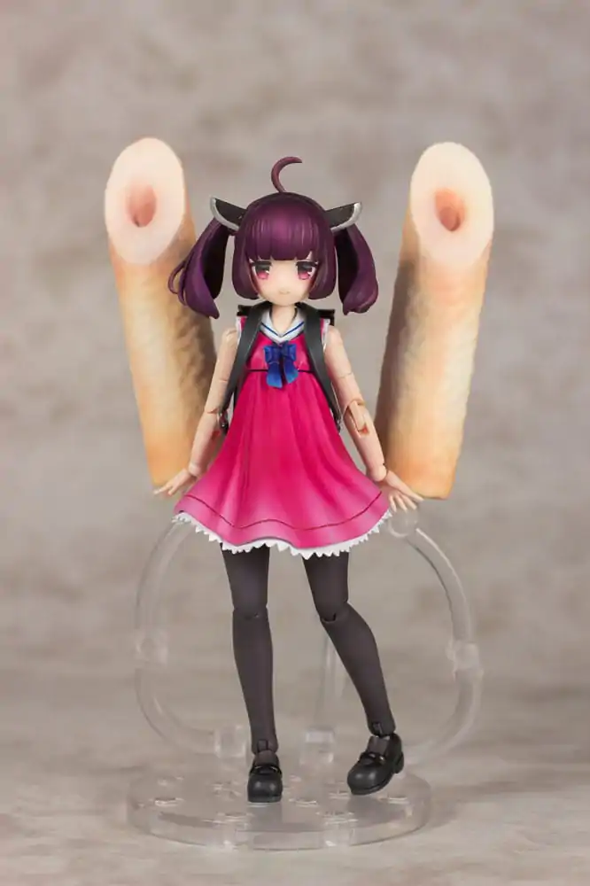 Tohoku Zunko plastová modelová sada 1/12 Plafia Tohoku Kiritan sada mini figurek 12 cm fotografii produktu