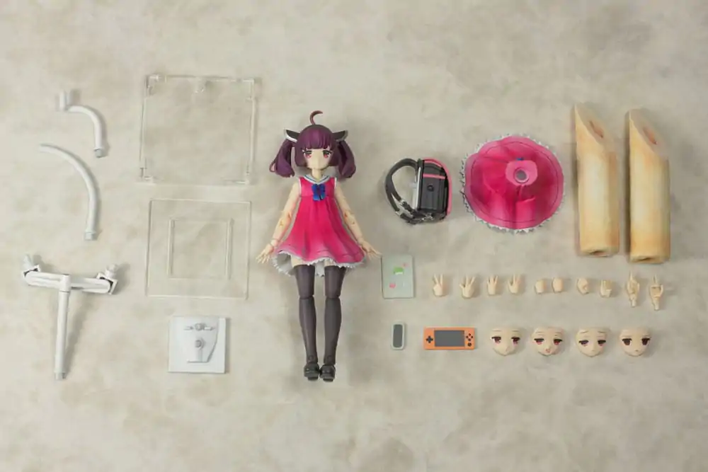 Tohoku Zunko plastová modelová sada 1/12 Plafia Tohoku Kiritan sada mini figurek 12 cm fotografii produktu