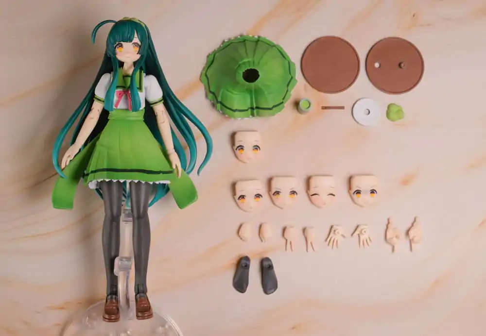 Tohoku Zunko Plastic Model Kit 1/12 Plafia Tohoku Zunko 13 cm fotografii produktu