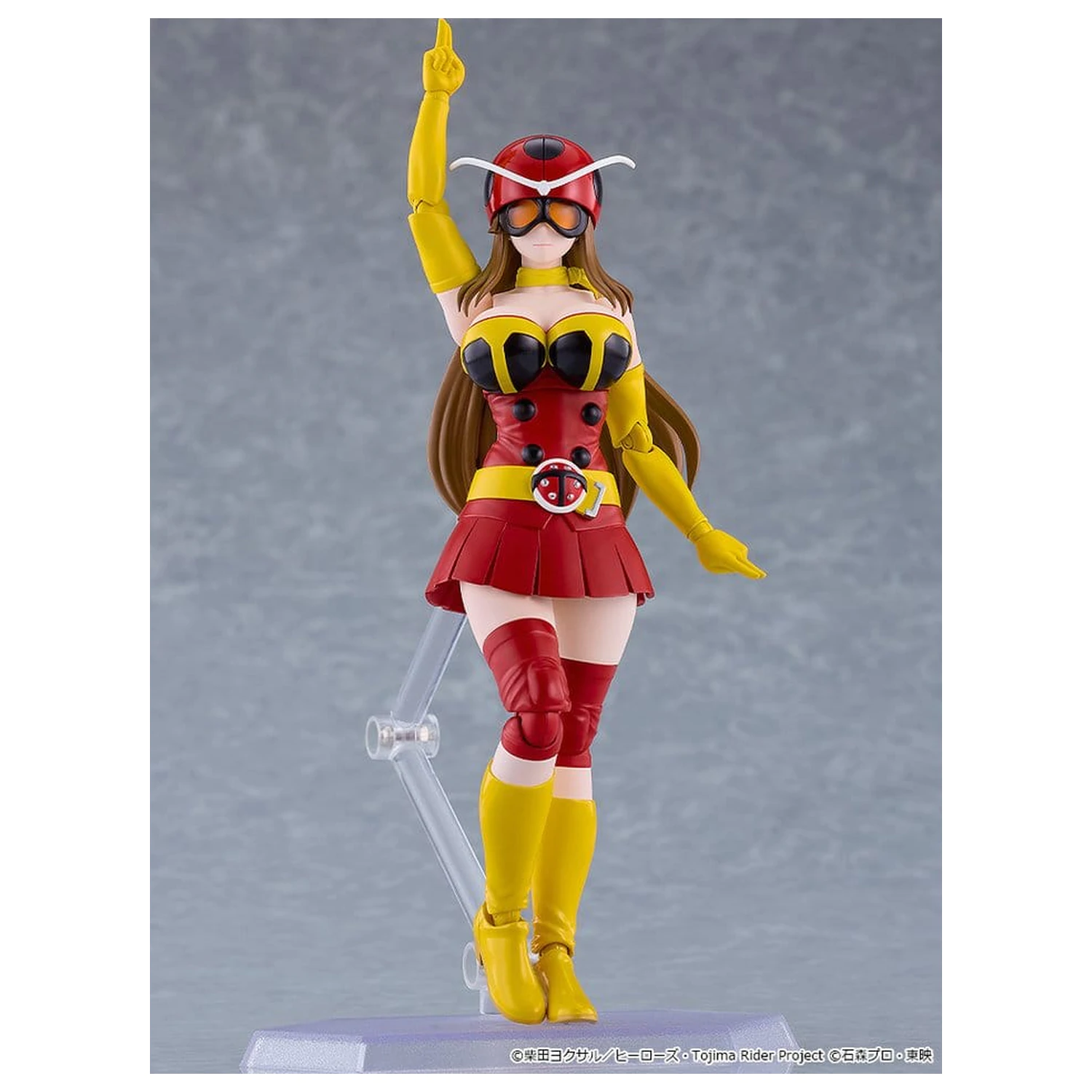 Tojima Wants to Be a Kamen Rider Figma akční figurka Yuriko Okada (Electro-Wave Human Tackle Ver.) 14 cm fotografii produktu