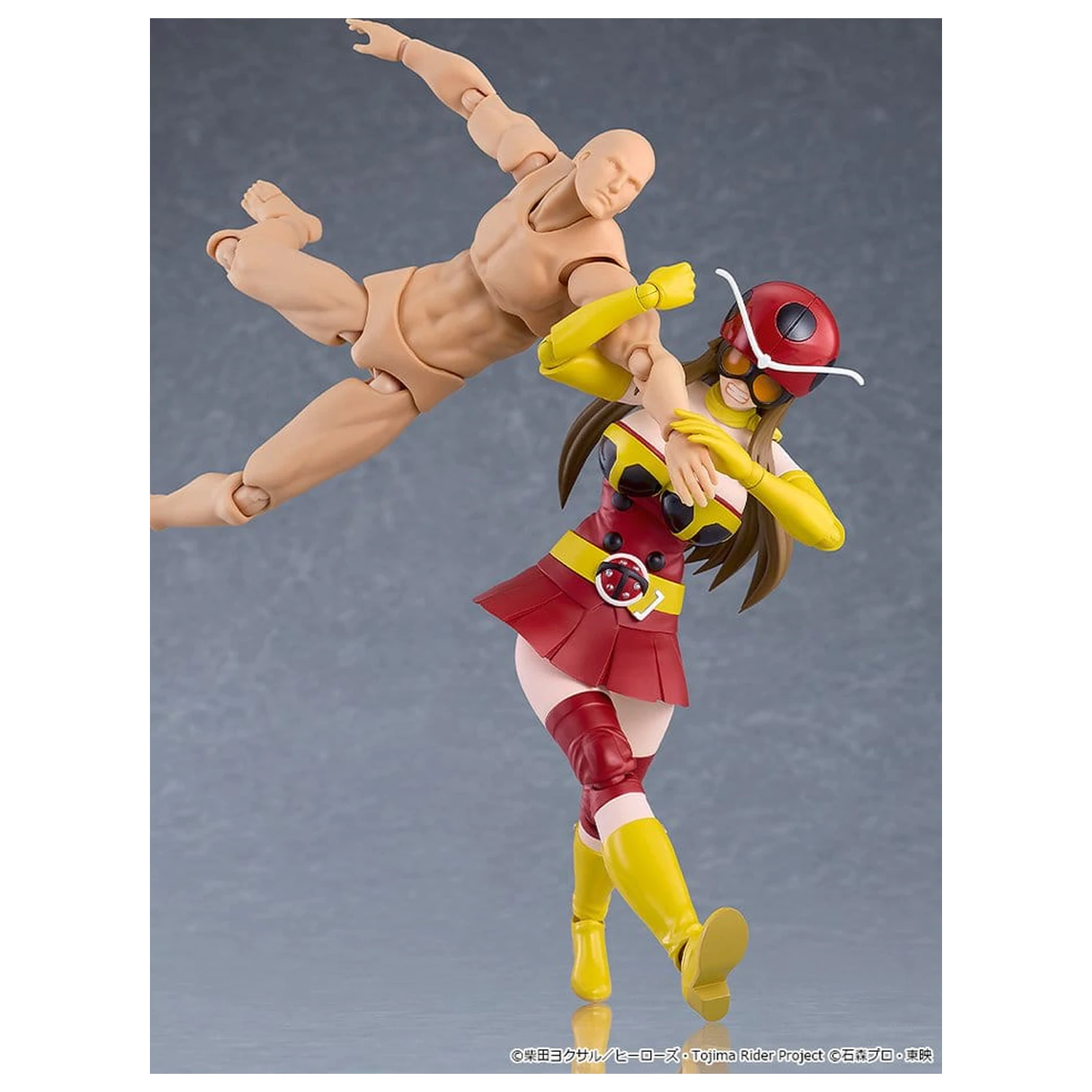 Tojima Wants to Be a Kamen Rider Figma akční figurka Yuriko Okada (Electro-Wave Human Tackle Ver.) 14 cm fotografii produktu