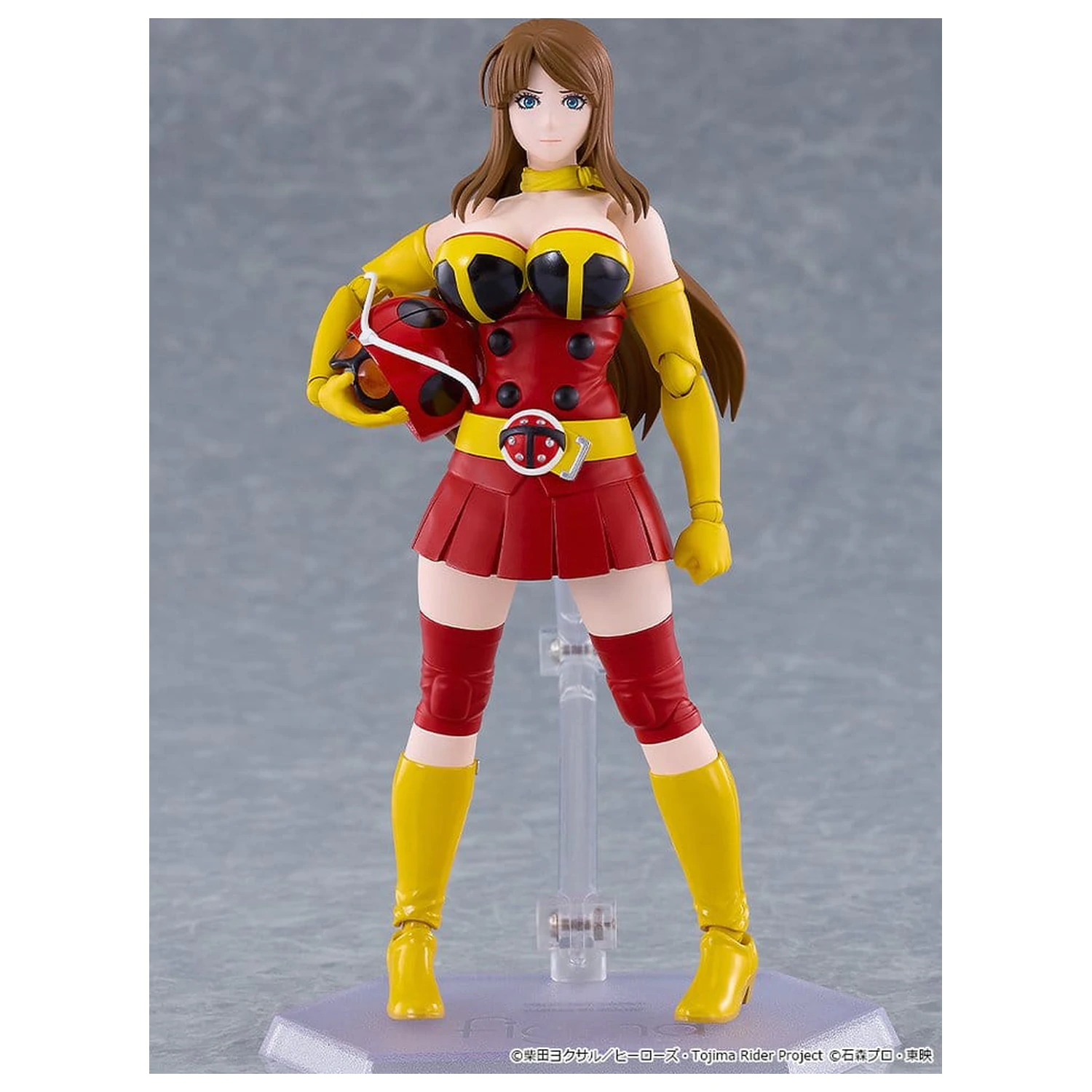 Tojima Wants to Be a Kamen Rider Figma akční figurka Yuriko Okada (Electro-Wave Human Tackle Ver.) 14 cm fotografii produktu