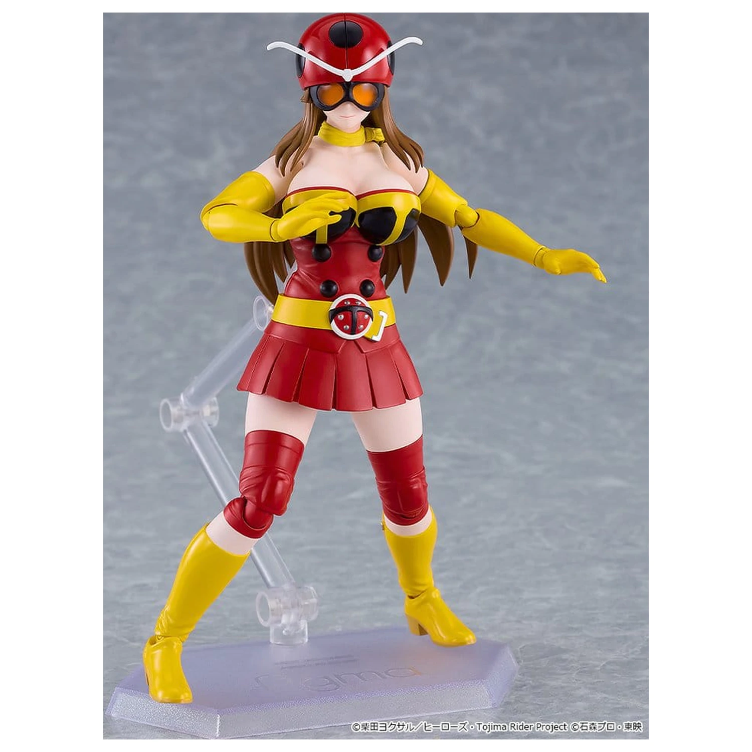 Tojima Wants to Be a Kamen Rider Figma akční figurka Yuriko Okada (Electro-Wave Human Tackle Ver.) 14 cm fotografii produktu