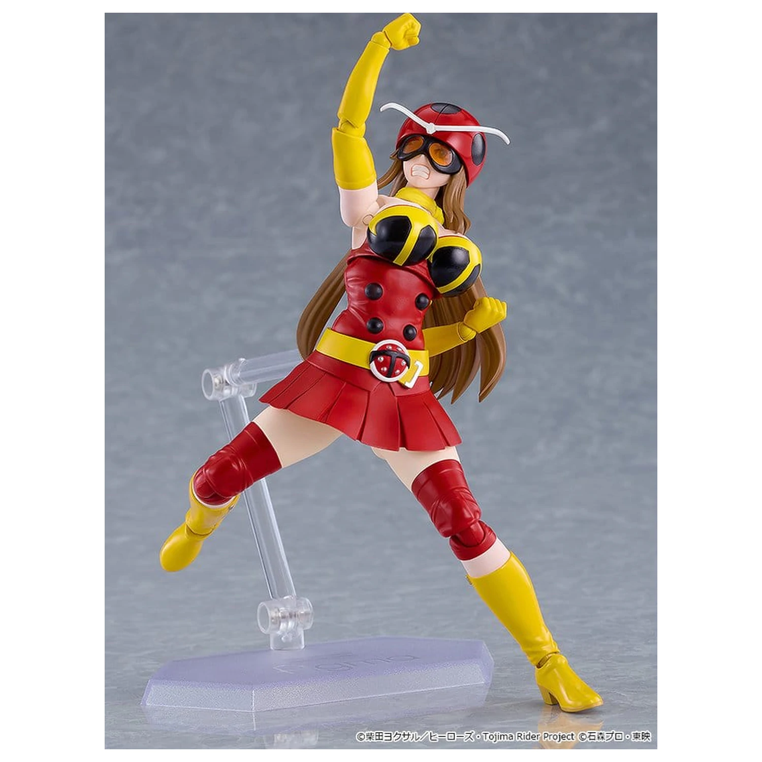 Tojima Wants to Be a Kamen Rider Figma akční figurka Yuriko Okada (Electro-Wave Human Tackle Ver.) 14 cm fotografii produktu
