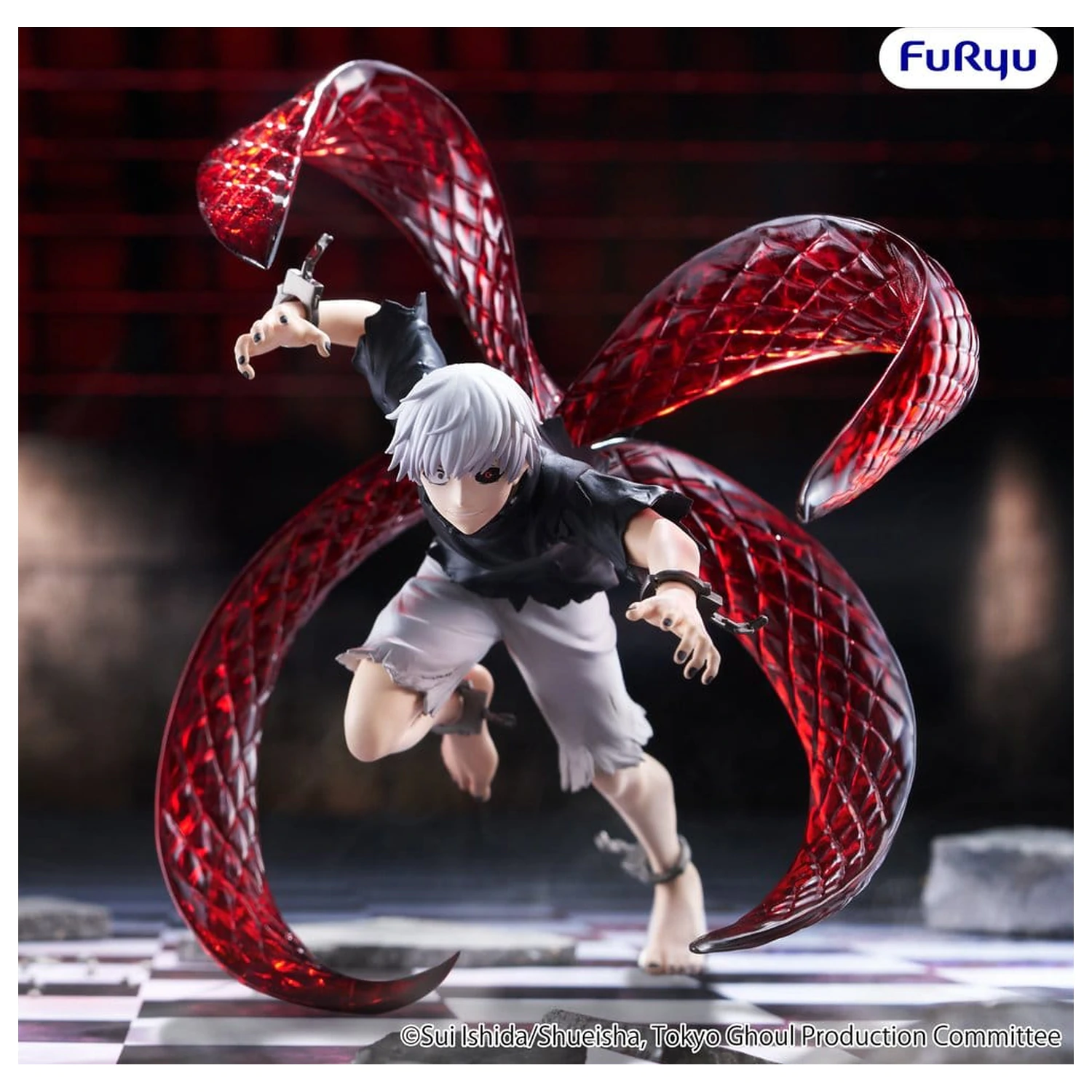 Tokyo Ghoul Muchute PVC figurka Ken Kaneki 17 cm fotografii produktu