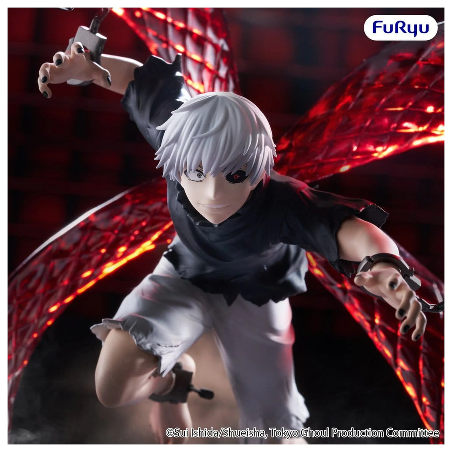Tokyo Ghoul Muchute PVC figurka Ken Kaneki 17 cm fotografii produktu