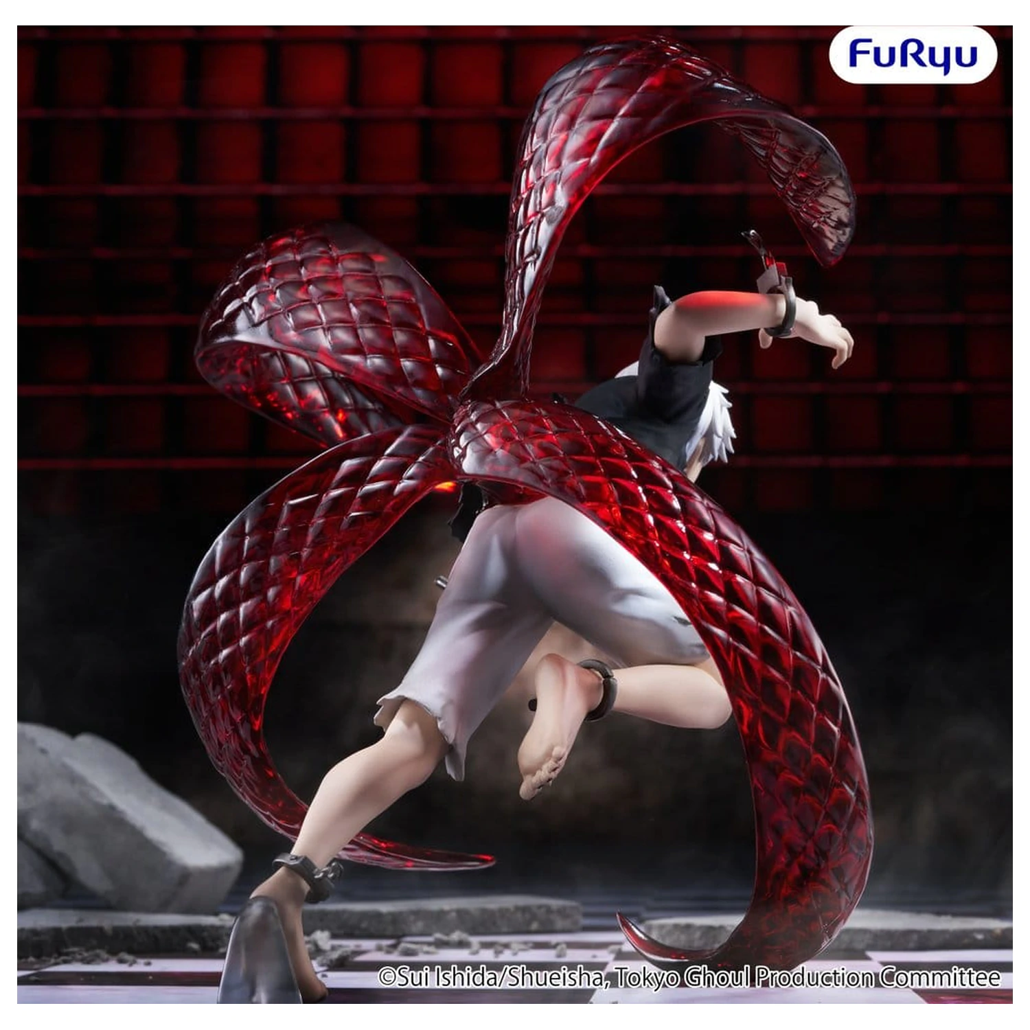 Tokyo Ghoul Muchute PVC figurka Ken Kaneki 17 cm fotografii produktu
