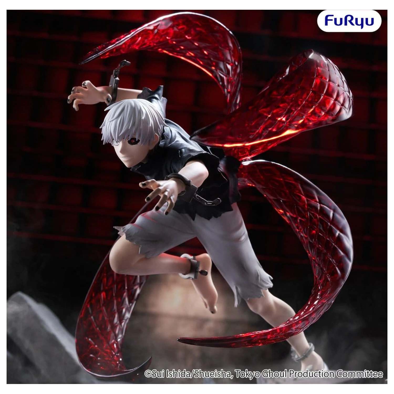 Tokyo Ghoul Muchute PVC figurka Ken Kaneki 17 cm fotografii produktu