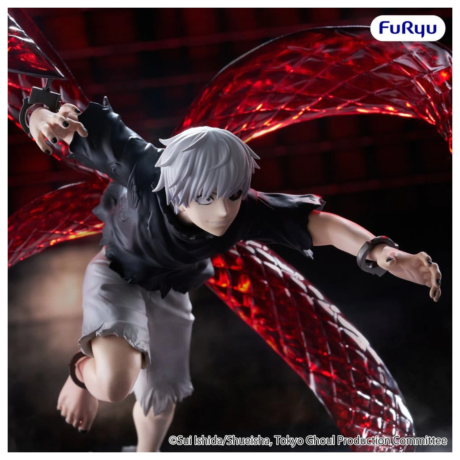 Tokyo Ghoul Muchute PVC figurka Ken Kaneki 17 cm fotografii produktu