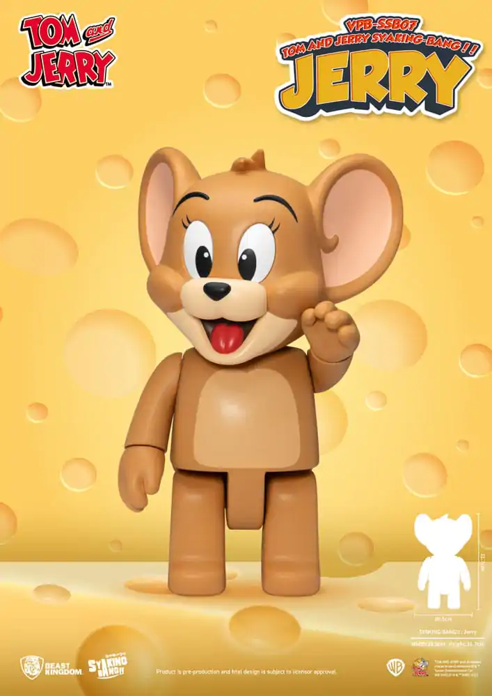 Tom & Jerry Syaking Bang PVC figurka Jerry 30 cm fotografii produktu