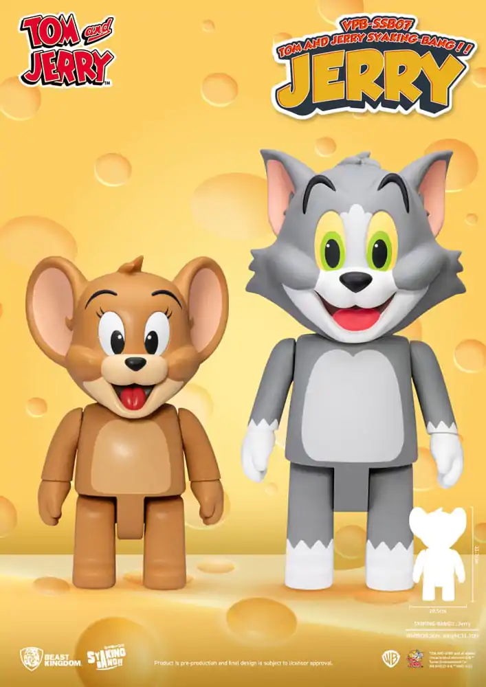 Tom & Jerry Syaking Bang PVC figurka Jerry 30 cm fotografii produktu