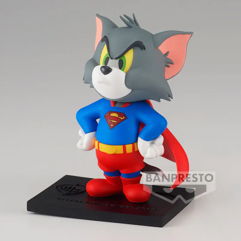 Tom and Jerry 100th Anniversary Warner Bross Tom jako Superman figurka 8cm fotografii produktu